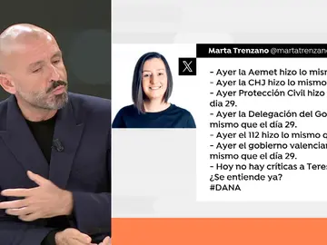 Jaime de los Santos en Espejo Público. Jaime de los Santos en Espejo Público.