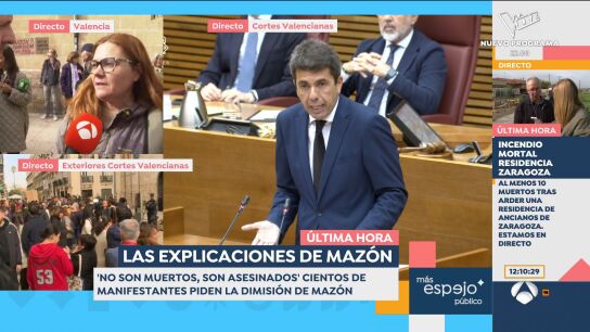 "Mazón, dimisión"