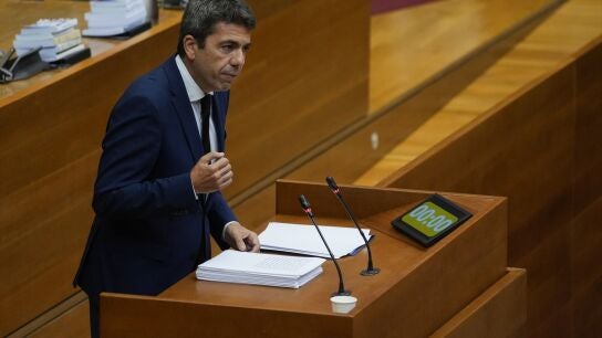Carlos Maz&oacute;n, dando explicaciones por su gesti&oacute;n de la DANA