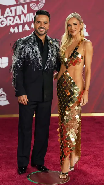 Luis Fonsi y Águeda López, en los Premios Grammy Latinos 2024 Luis Fonsi y Águeda López, en los Premios Grammy Latinos 2024