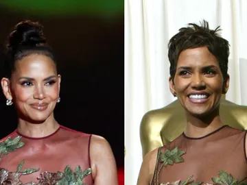 Halle Berry con el mismo vestido con el que ganó el Oscar en el 2002 por Monster's Ball Halle Berry con el mismo vestido con el que ganó el Oscar en el 2002 por Monster's Ball