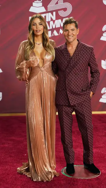 David Bisbal y Rosanna Zanetti, en los Premios Grammy Latinos 2024 David Bisbal y Rosanna Zanetti, en los Premios Grammy Latinos 2024
