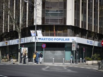 Sede PP en Génova, Madrid