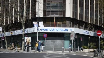 Sede PP en Génova, Madrid