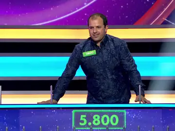 Diego, concursante de La ruleta de la suerte noche Diego, concursante de La ruleta de la suerte noche