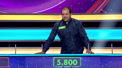 Diego, concursante de La ruleta de la suerte noche Diego, concursante de La ruleta de la suerte noche