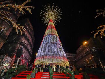 El encendido de las luces de Navidad de Vigo