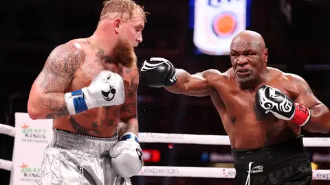 Así fue el combate de Mike Tyson y Jake Paul en Dallas Así fue el combate de Mike Tyson y Jake Paul en Dallas