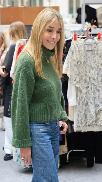 Nadia Halamandari en el Rastrillo Nuevo Futuro Nadia Halamandari en el Rastrillo Nuevo Futuro