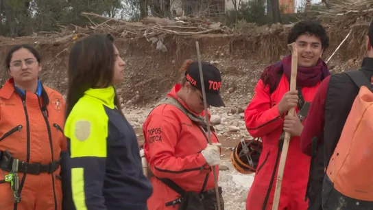 El fundador de los ´topos aztecas' explica como realizan la busqueda El fundador de los ´topos aztecas' explica como realizan la busqueda