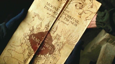 Mapa del Merodeador en Harry Potter y el prisionero de Azkaban