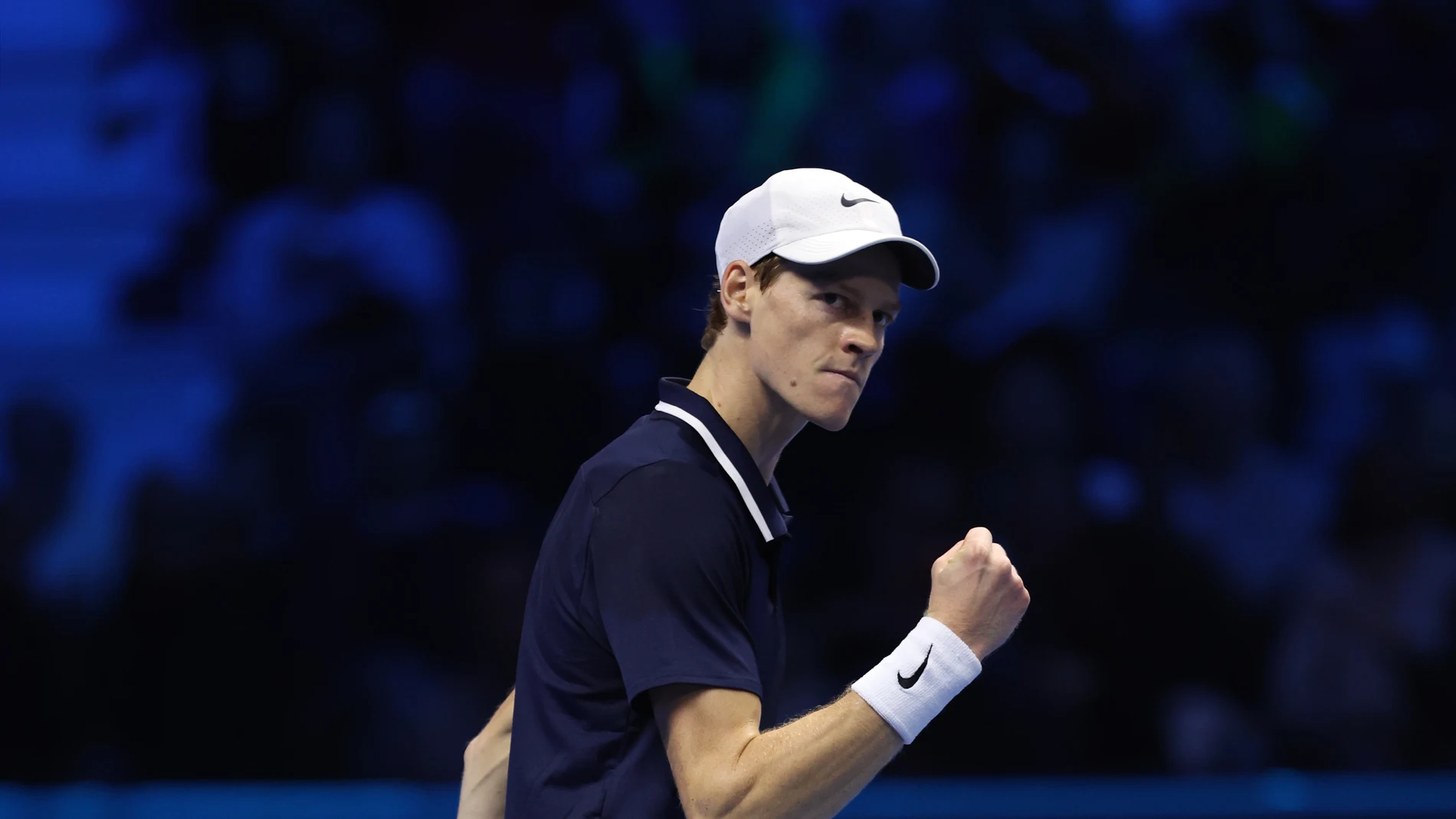 Jannick Sinner en el partido ante Taylor Fritz Jannick Sinner en el partido ante Taylor Fritz