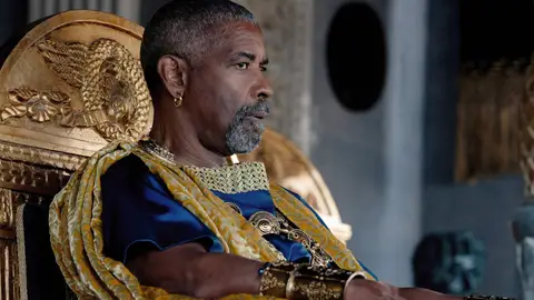 Denzel Washington en Gladiator II Denzel Washington en Gladiator II