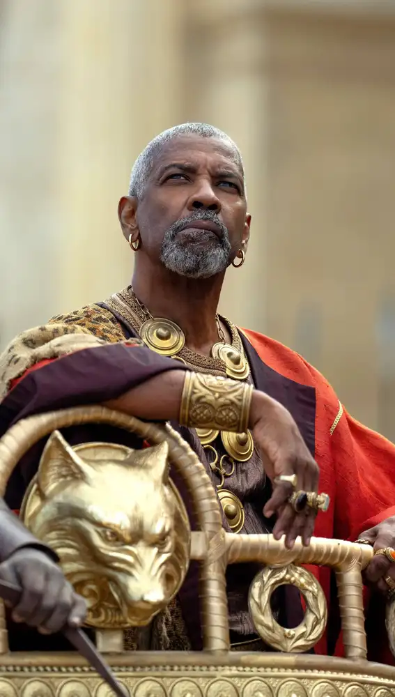 Denzel Washington en Gladiator II Denzel Washington en Gladiator II