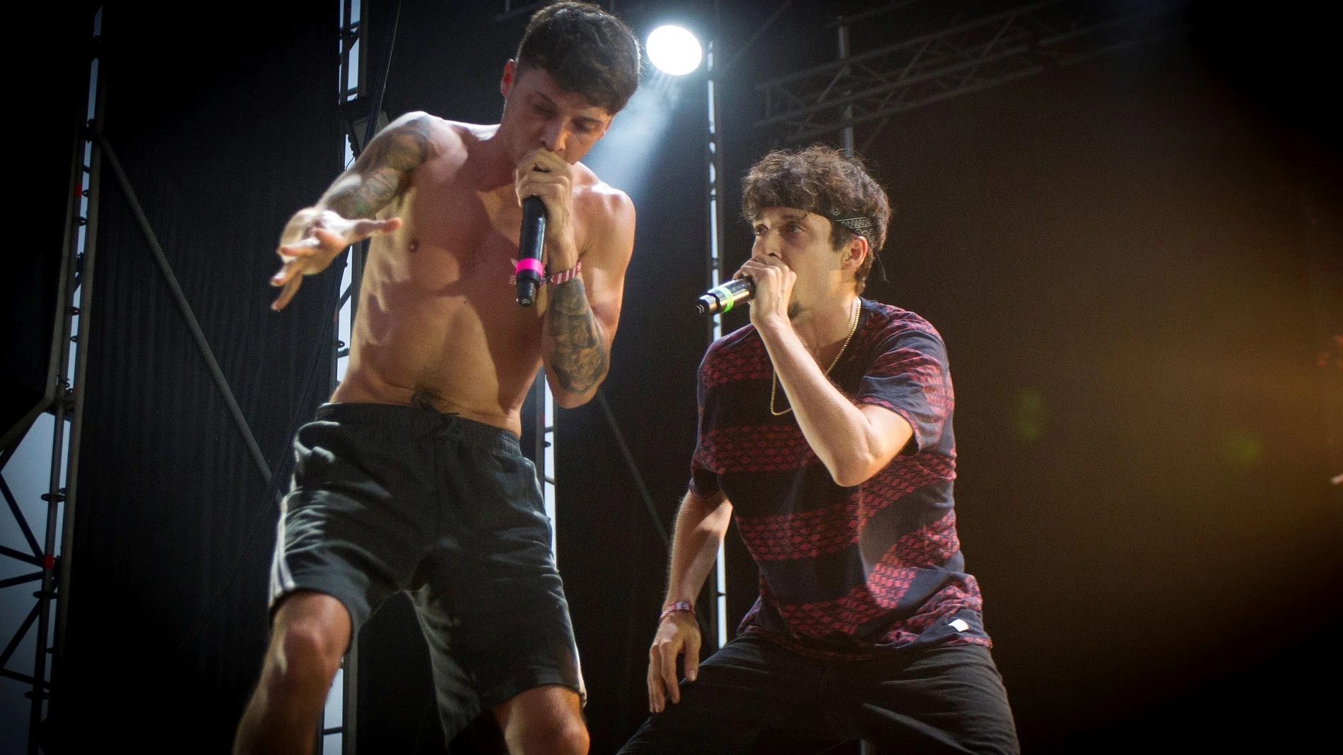 El grupo de rap Ayax y Prok, en una imagen de archivo El grupo de rap Ayax y Prok, en una imagen de archivo