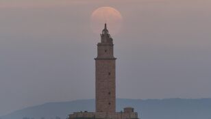 Torre de H&eacute;rcules en A Coru&ntilde;a