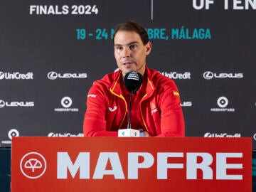 Antena 3 Deportes (18-11-24) Rafa Nadal antes de la Copa Davis 2024: "No estoy aquí para retirarme, estoy para ayudar al equipo a ganar"