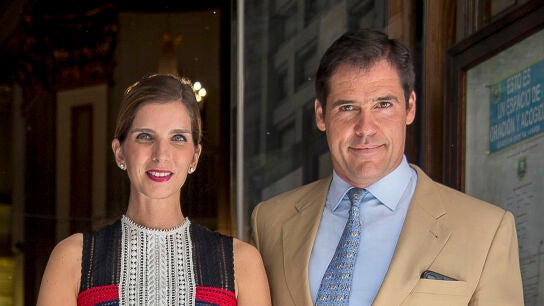 Margarita Vargas y Luis Alfonso de Borb&oacute;n en 2017