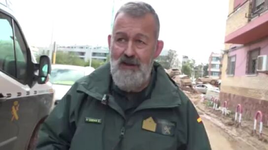 La historia del sargento Del R&iacute;o durante la riada por la DANA