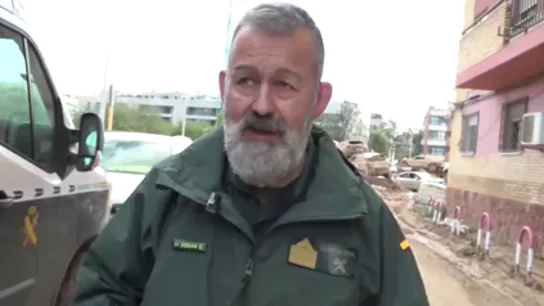 La historia del sargento Del Río durante la riada por la DANA La historia del sargento Del Río durante la riada por la DANA