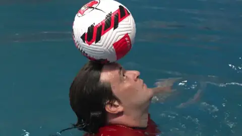 Jhoen Lefont durante su prueba Jhoen Lefont durante su prueba