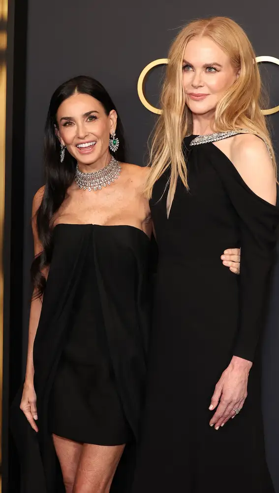 Demi Moore y Nicole Kidman en los Governors Awards 2024 Demi Moore y Nicole Kidman en los Governors Awards 2024