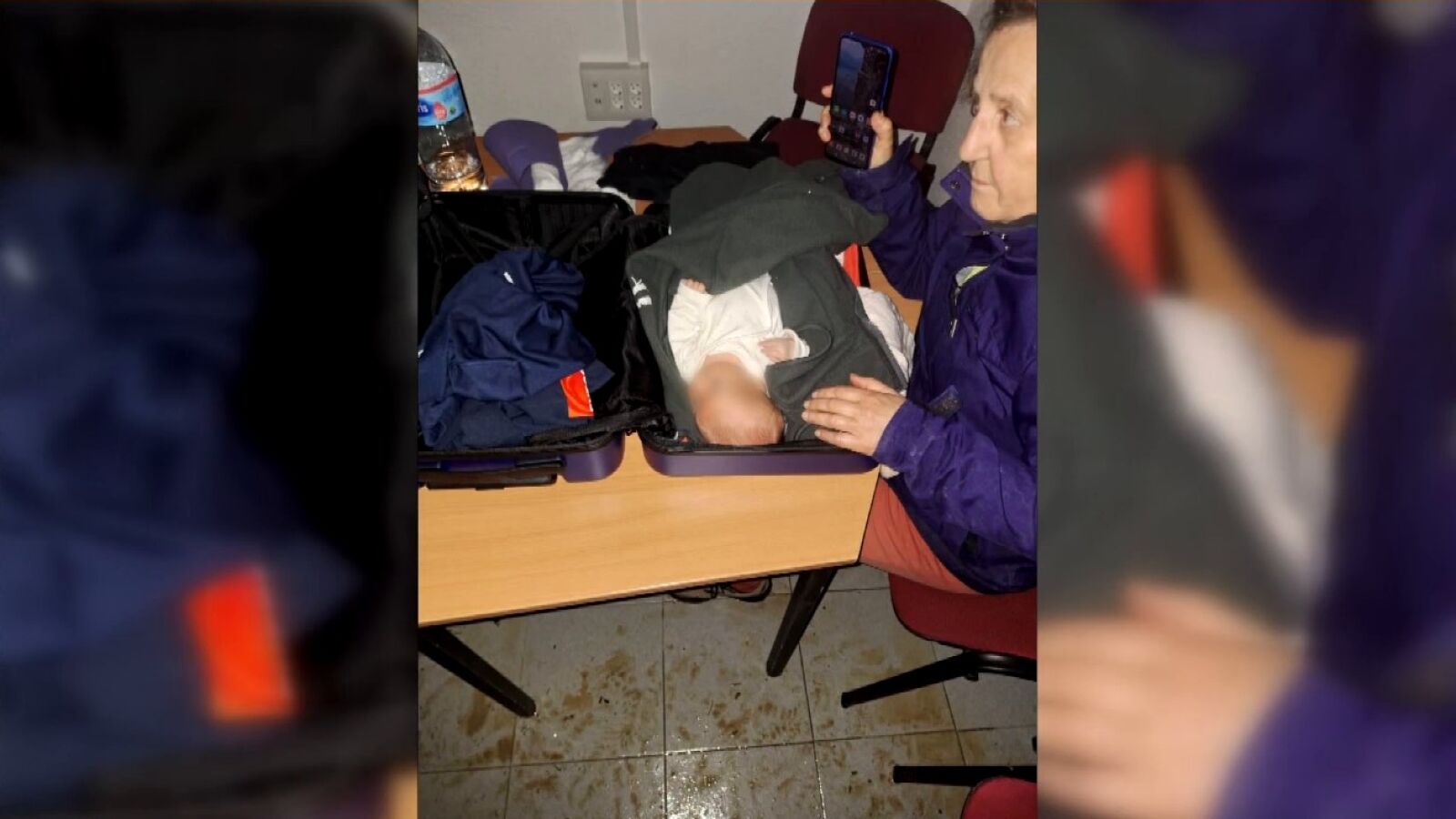 El bebé que sobrevivió a la DANA en una maleta: 