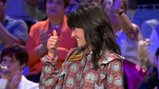 El claro objetivo de Alejandra: conseguir el bote y jugar la gran final