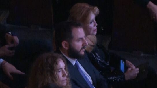 Blanca Cuesta, Borja Thyssen y Tita Cervera en un evento