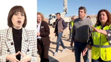 La ministra Diana Morant descarta que los Reyes hayan aprovechado la ausencia de Pedro Sánchez para visitar a los afectados por la DANA