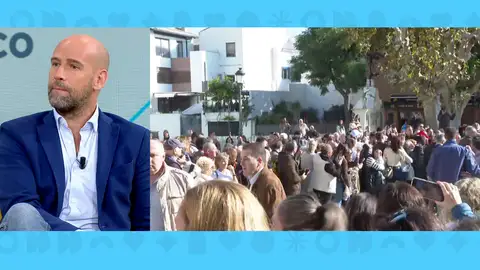 Gonzalo Miró, en Espejo Público. Gonzalo Miró, en Espejo Público.