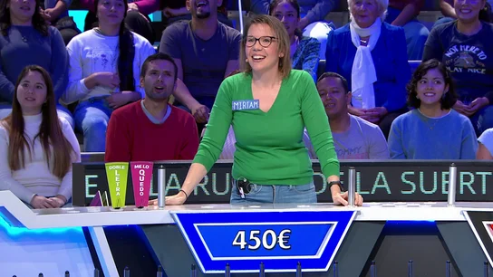 “Me has tentado Jorge”: Miriam se arriesga y lucha por el supercomodín “Me has tentado Jorge”: Miriam se arriesga y lucha por el supercomodín