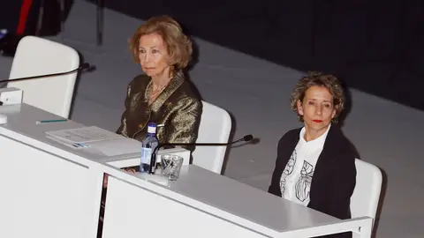 La reina Sofía en el Teatro Real La reina Sofía en el Teatro Real