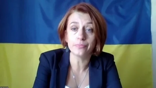 Olga Tarnovska, ucraniana en Kiev Olga Tarnovska, ucraniana en Kiev: muchos niños duermen en los pasillos o en cuartos de baño durante los ataques