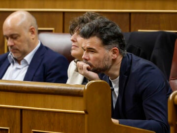 El portavoz de ERC, Gabriel Rufián