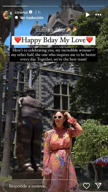 La felicitación de Íñigo Onieva a Tamara Falcó La felicitación de Íñigo Onieva a Tamara Falcó