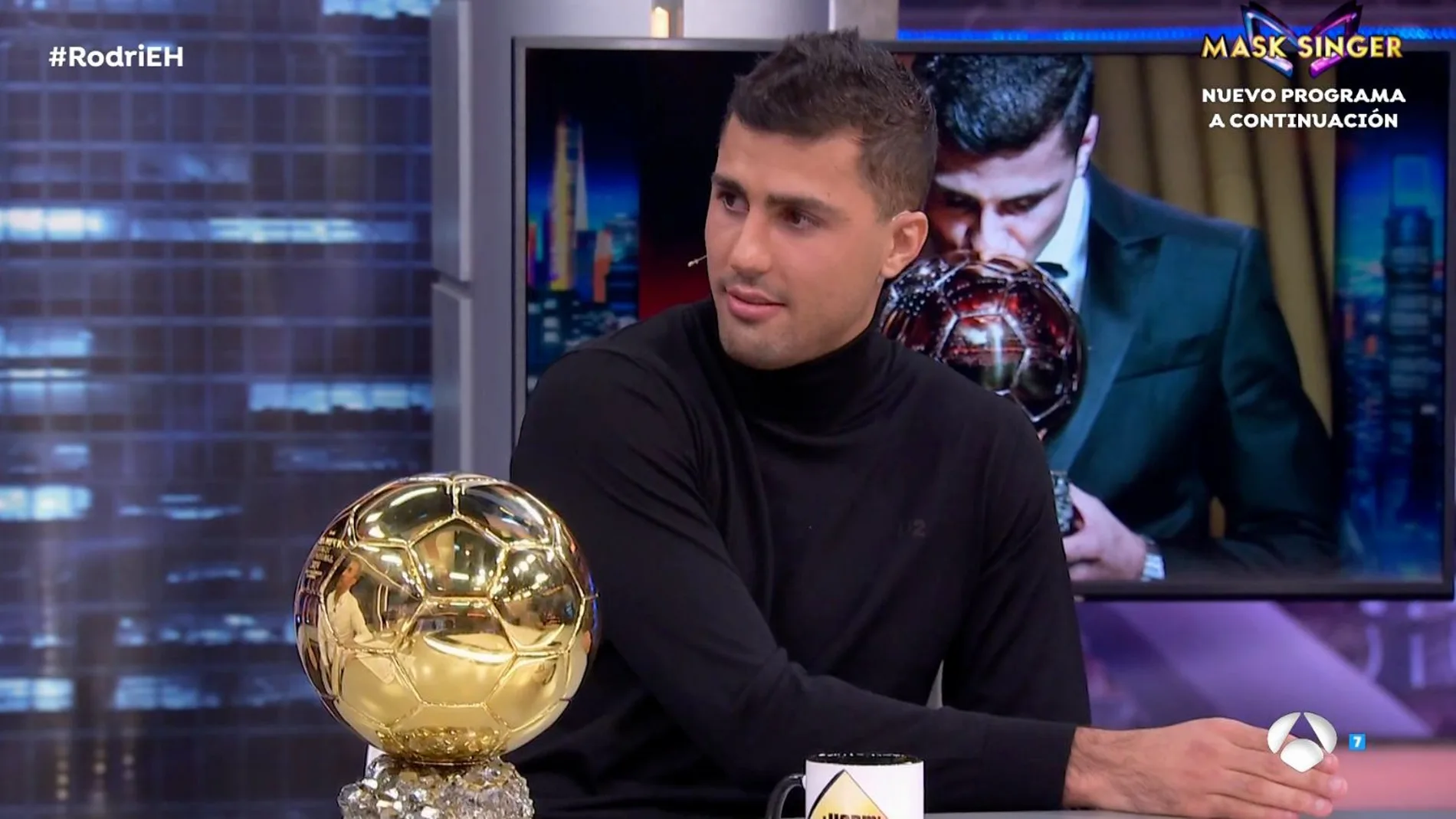 Rodri Hernández en El Hormiguero Rodri Hernández en El Hormiguero