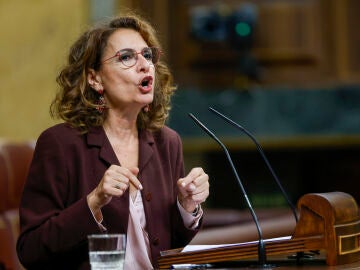 María Jesús Montero en el Congreso de los Diputados