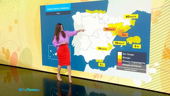 Las zonas más afectadas por la borrasca Caetano Las zonas más afectadas por la borrasca Caetano