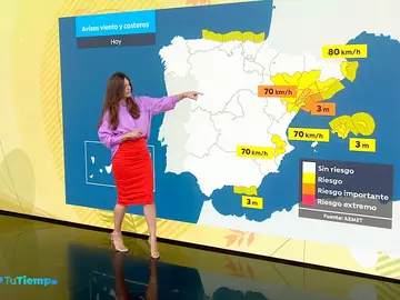 Las zonas más afectadas por la borrasca Caetano Las zonas más afectadas por la borrasca Caetano