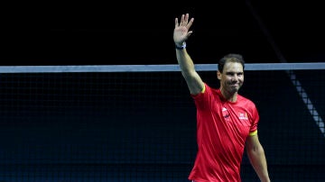 Rafa Nadal se despide del tenis en Málaga