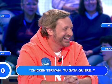 ¿Le gustará a Rosalía? Juan Peña reinventa su ‘Chicken teriyaki’ en Pasapalabra