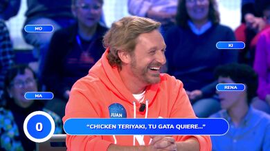 ¿Le gustará a Rosalía? Juan Peña reinventa su ‘Chicken teriyaki’ en Pasapalabra