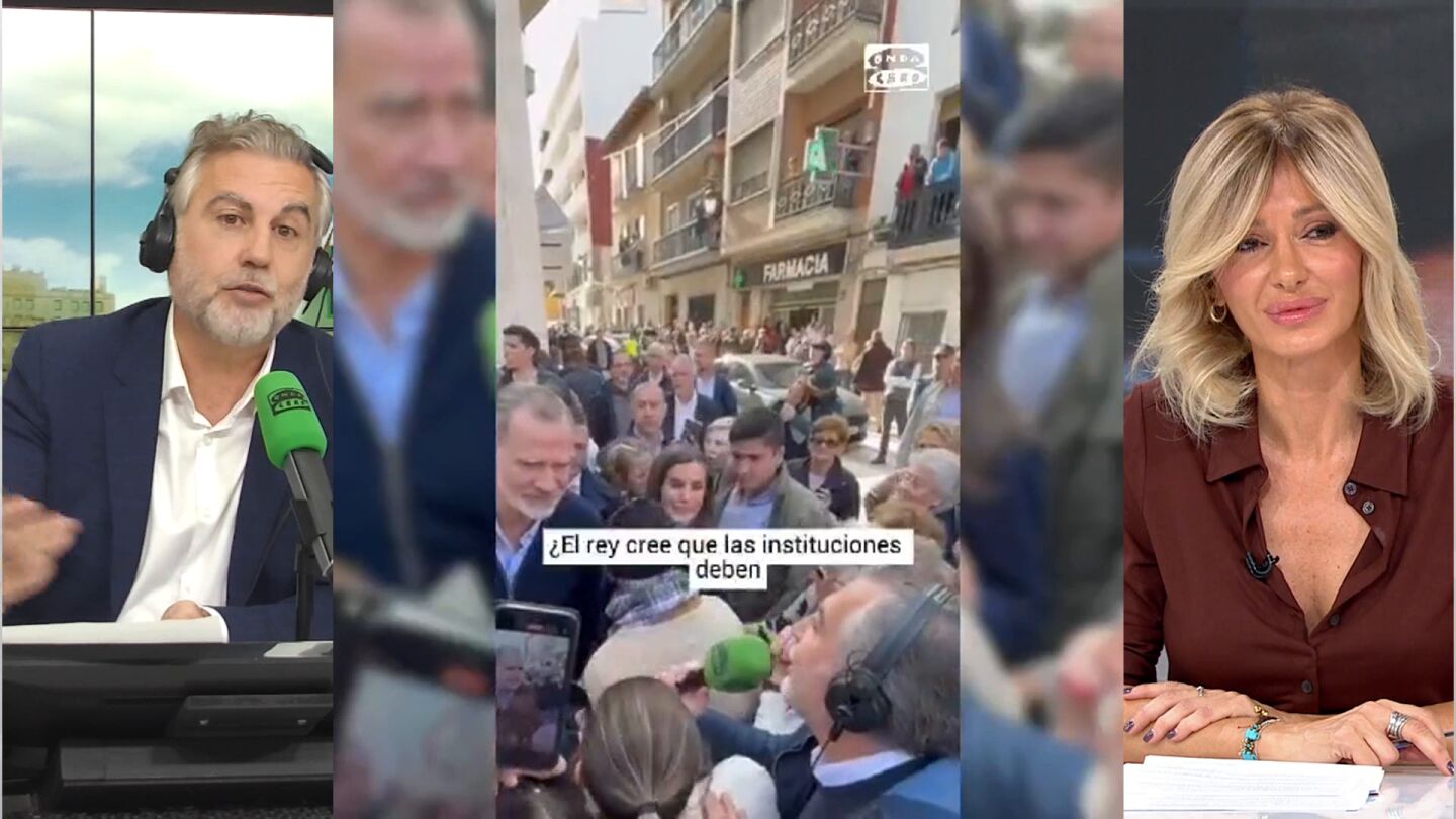 Carlos Alsina, en Chiva con los Reyes