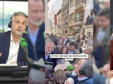 Carlos Alsina, en Chiva con los Reyes Carlos Alsina, en Chiva con los Reyes
