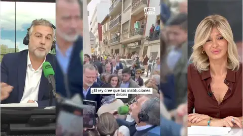 Carlos Alsina, en Chiva con los Reyes Carlos Alsina, en Chiva con los Reyes