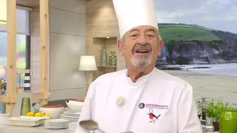 La receta navideña que ha desvelado Arguiñano durante el programa La receta navideña que ha desvelado Arguiñano durante el programa