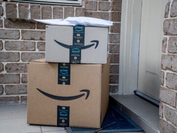 Cajas de Amazon tras la compra de Black Friday