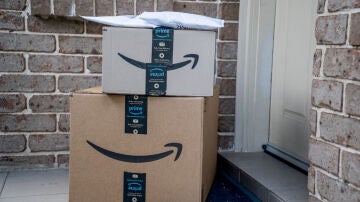 Cajas de Amazon tras la compra de Black Friday