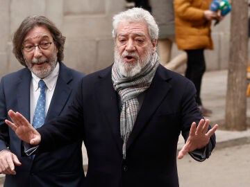 Miguel Ángel Rodríguez a su salida del Supremo